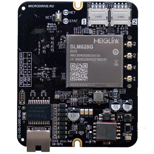 Комплект: Роутер Tandem-4G12-OEM-1, Переходники - пигтейлы UFL-F/SMA-F 15 см  4шт., Саморезы для крепления в корпус  2шт.