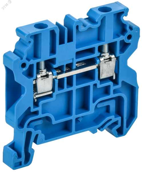 ARMAFIX Колодка клеммная CY4BU винтовая 4мм2 проходная синяя Ex IEK AF-CT30-00-K07-004-EX