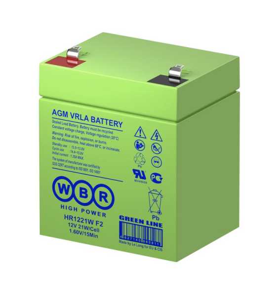 Аккумулятор 12В 5.6А.ч HR1221W F2 Аккумулятор 12В 5.6А.ч HR1221W F2
