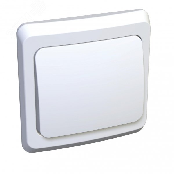 Переключатель проходной 1-кл. СП Этюд 10А IP20 бел. SE BC10-004B