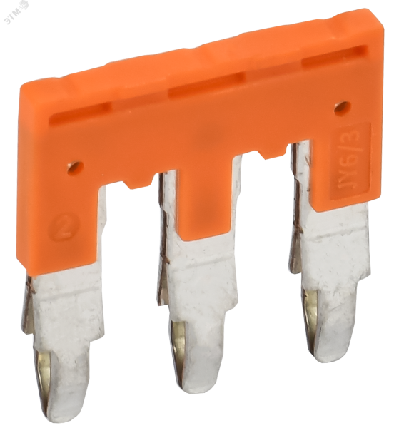 ARMAFIX Перемычка JY6-3 втычная 3PIN для колодки клеммной CY6 IEK AF-CT30-00-K03-006-EC-03P