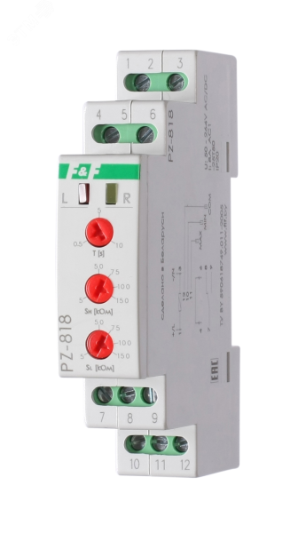 Реле контроля PZ-818 уровня жидкости без датчиков EA08.001.009