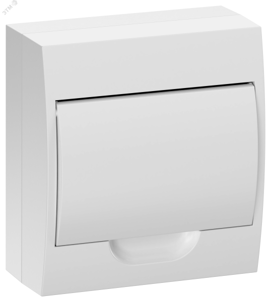 Корпус пластиковый ЩРН-П-8 белая дверь IP41 GENERICA MKP13-N-08-41-K01-G