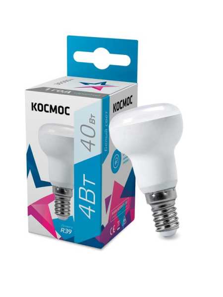 Лампа светодиодная R39 4Вт 220В E14 4500К Lksm_LED4wR39E1445