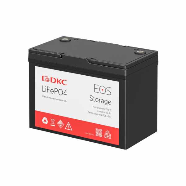 LFP накопитель энергии EOS Storage 25 В/50 Ач/1.28 кВтч, пл.корпус ESS025P050E LFP накопитель энергии EOS Storage 25 В/50 Ач/1.28 кВтч, пл.корпус ESS025P050E
