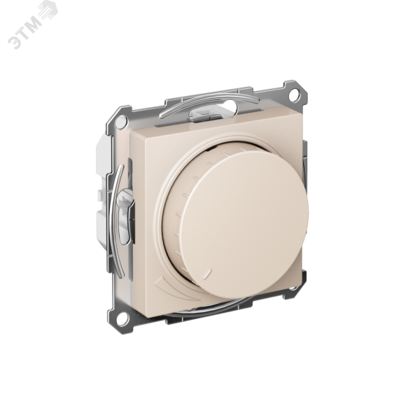 ATLASDESIGN СВЕТОРЕГУЛЯТОР (диммер) повор-нажим, LED, RC, 400Вт, мех., БЕЖЕВЫЙ C3(5) ATN000223