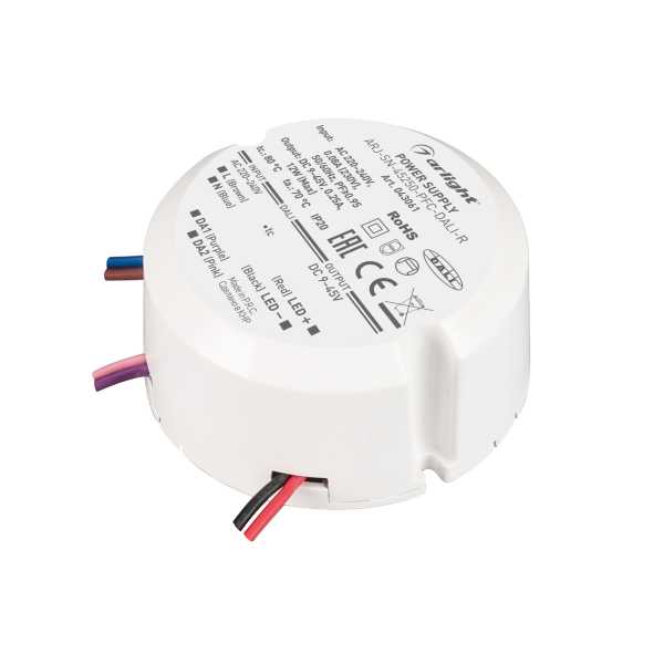 Блок питания ARJ-SN-45250-PFC-DALI-R (12W, 9-45V, 0.25A) 043061