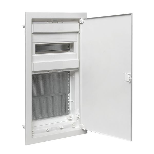 Встраиваемый комбинир. щит &amp;amp;amp;quot;Nova&amp;amp;amp;quot; (1 DIN + 2 МП) 3 габарит IP41 с пластиковой дверью nv-cb-pd-1+2