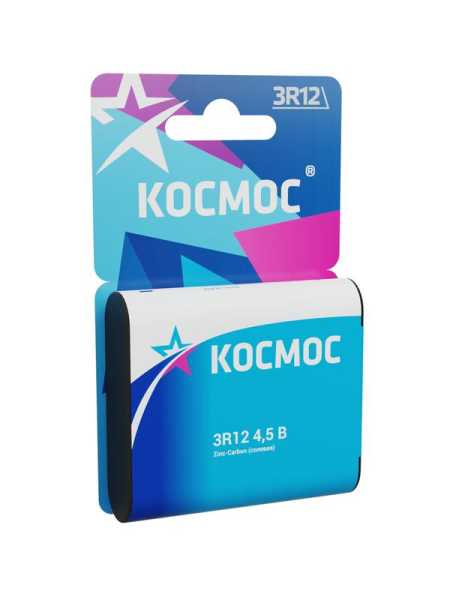 Элемент питания солевой "квадрат" 3R12 1BL (блист.1шт) KOC3R121BL