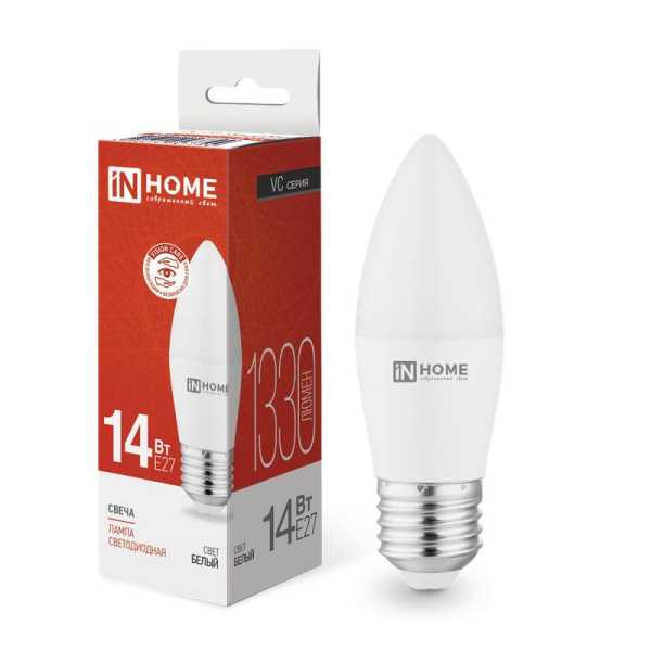 Лампа светодиодная LED-СВЕЧА-VC 14Вт E27 4000К 1330лм 4690612047744