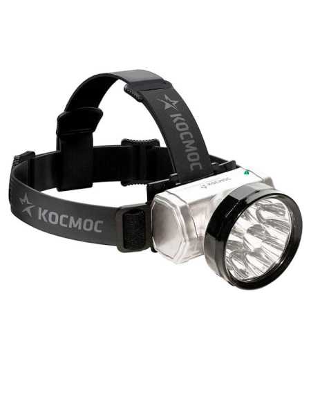 Фонарь аккумуляторный налобный Accu H10 LED 10LED аккум. NI-MH 300мА.ч встроен. ЗУ 1.2В KOCAccuH10LED