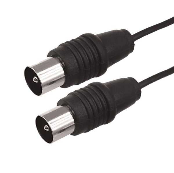 ВЧ кабель ТВ штекер - ТВ штекер