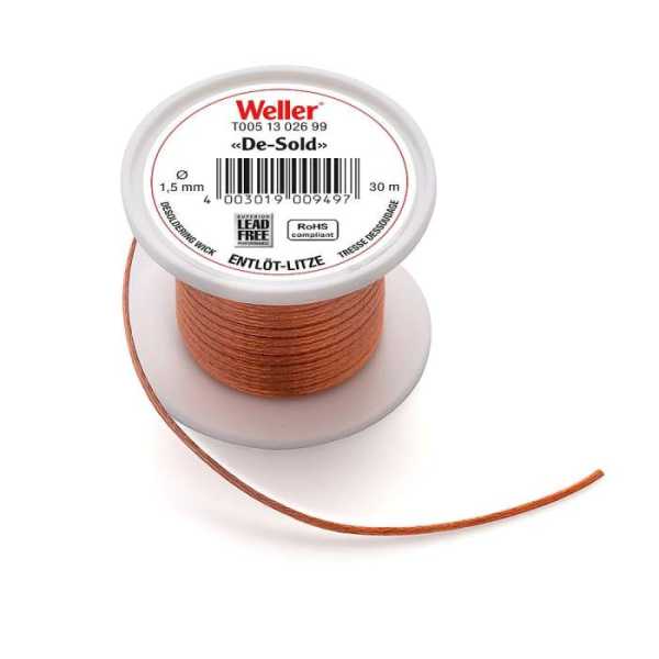 DESOLDERING WICK 1,5MM 30M