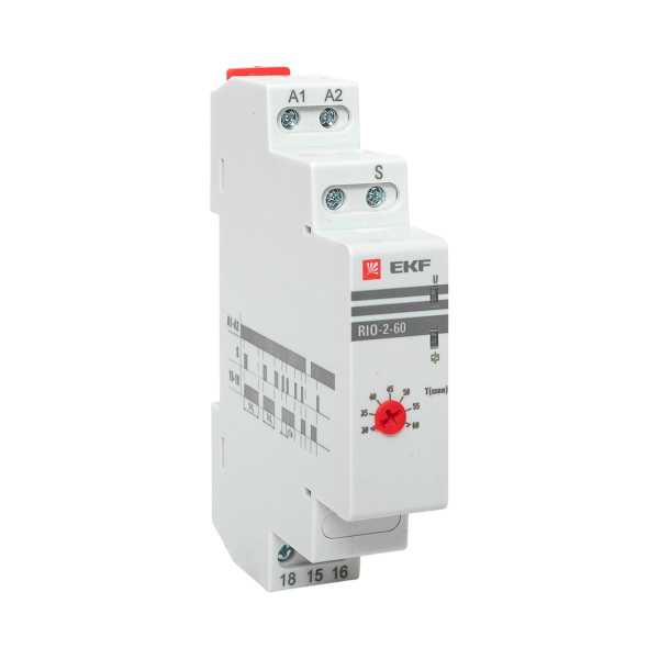 Импульсное реле с задержкой отключения RIO-2-60 (30-60 мин) PROxima rio-2-60