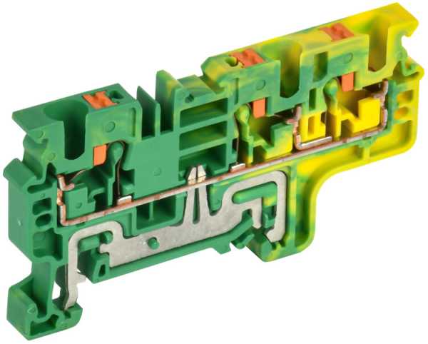 Колодка клеммная CP-MC-PEN земля 3 вывода 4мм2 YCT22-03-3-K52-004