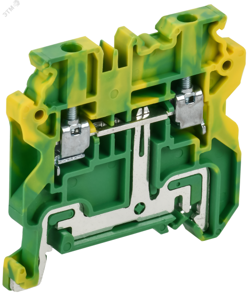 ARMAFIX Колодка клеммная CY2.5 PE винтовая 2,5мм2 проходная заземляющая Ex IEK AF-CT30-01-K52-002-EX