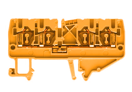 Клемма сдв. WKF 2,5/D2/2/35 ORANGE