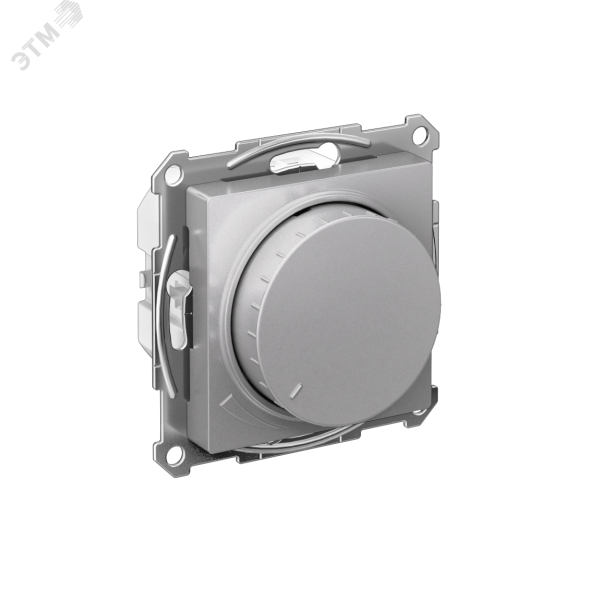 ATLASDESIGN СВЕТОРЕГУЛЯТОР (диммер) повор-нажим, LED, RC, 400Вт, мех., АЛЮМИНИЙ C3(5) ATN000323