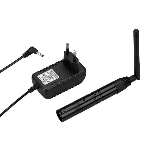 Усилитель SMART-DMX-Transmitter Black (5V, XLR3 Female, 2.4G) 028416