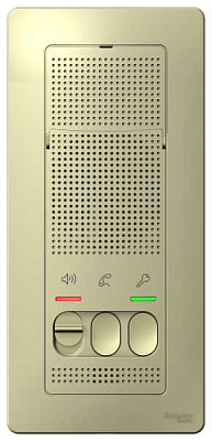 BLANCA ПЕРЕГОВОРНОЕ УСТРОЙСТВО (ДОМОФОН), настен.монтаж, 4,5В, БЕЖЕВЫЙ BLNDA000017